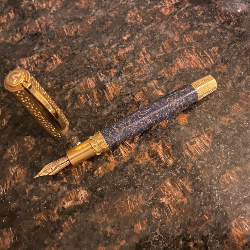 Visconti “Il Magnifico” 2019 Solid Lapis Lazuli edition.